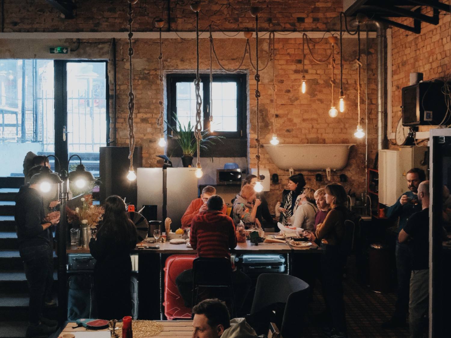 Networking event at Double9, Riga